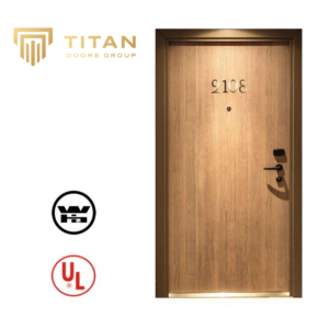Hotel Room Entrance Door